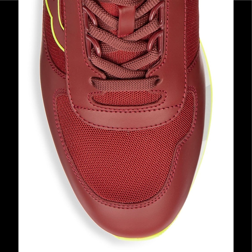 Bally Galaxy Gavino red low top sneakers - Picture 8 of 11
